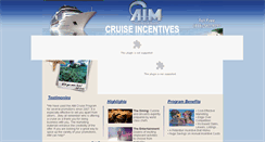 Desktop Screenshot of aimcruise.com
